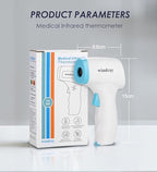 Baby Thermometer for Infants and Fever,No Touch Instant Read Digital Infrared Thermometer Gun with Fever Alarm, Touchless Kids Thermometer, Instant Accuracy Readings