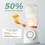 Momcozy Portable Bottle Warmer for Travel, Double Leak-Proof Travel Bottle Warmer with Fast Heating, Safety Material Baby Bottle Warmer for Dr. Brown, Philips Avent, Medela, Tommee Tippee, Comotomo