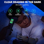 Thermometer for Adults and Kids, Digital Forehead Thermometer with Fever Alarm, Silent Mode & 35-Set Memory, Object 2 in 1 Mode