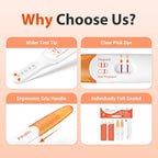 iHealth Pregnancy Test 3-Pack, Early Detection Ultra-Sensitive Results 6 Days Before Missed Period, Over 99% Accurate. Easy at-Home Fertility HCG Test Kit, Individually Wrapped, Pruebas de embarazo