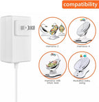 6ft Power Cord fit for 4moms mamaRoo 4, 12V 3A Charger fit for RockaRoo Baby Swing, AC Adapter Charging Plug Replacement fit for mamaroo 2015 Infant Seat Bouncer