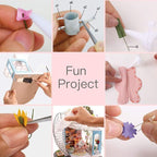 Rolife DIY Miniature House Kit Dora's Rooftop, Tiny House Kit for Adults to Build, Mini House Making Kit with Furnitures, Halloween/Christmas Decorations/Gifts for Family and Friends (Dora's Rooftop)