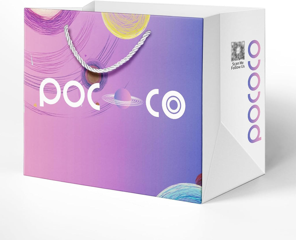 POCOCO Galaxy Star Projector Night Light Discs (Gift Bag)