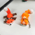 Articulated Cat 3D Printed Cat Toy Articulated Cat Fidget Toy for Kids (Cat)