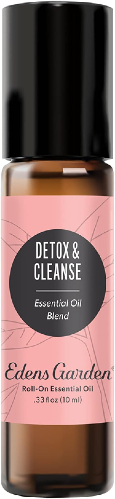 Edens Garden Detox & Cleanse Essential Oil Roll-On Blend- 100% Pure Premium Grade, Natural, Therapeutic, Aromatherapy, Kid & Skin Safe, The Best for Health, Wellness Pre-Diluted 10 ml (.33 fl oz)