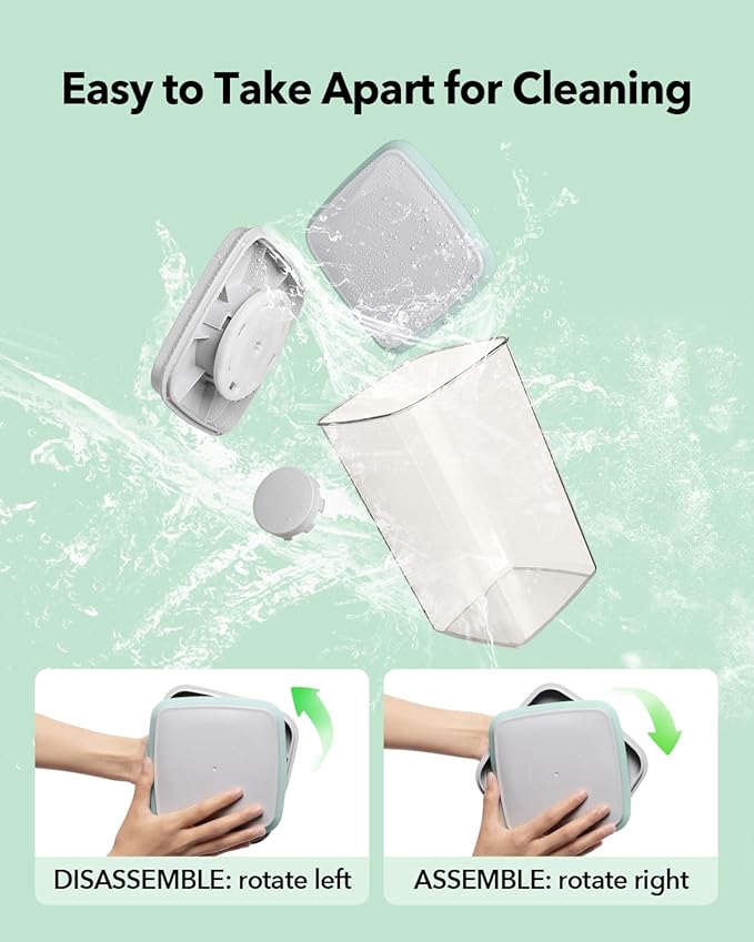 Airtight Pop Food Storage Container with Lid & 130ml Scoop, 4L/4.2qt BPA-Free Cereal, Rice, Flour, Pasta & Snack Container, Stackable & Durable,Kitchen Pantry Organizer