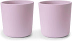 mushie Dinnerware Cups For Kids | Made in Denmark, Set of 2 (Soft Lilac)