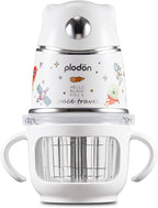 Baby Food Maker - Food Puree Processor, Fruits, Vegetables, Meats and Potatoes Mini Food Blender, Suitable for Avocados, Grapes and Strawberries Space Silver, 10 oz Gift Package
