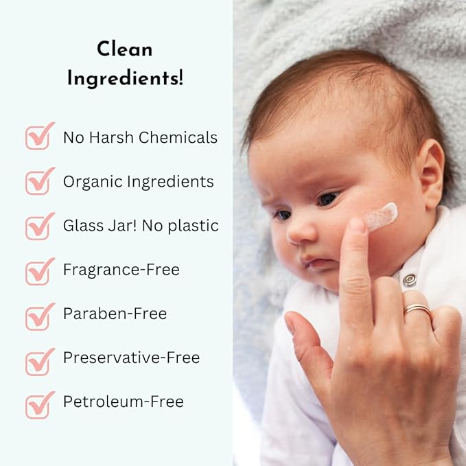 Baby Eczema Relief Balm, Healing Ointment Baby Moisturizing Cream for Eczema, Dry, Itchy Skin. Award Winning Baby Skincare for Sensitive Skin, Safe for Newborns, Kids and Adults