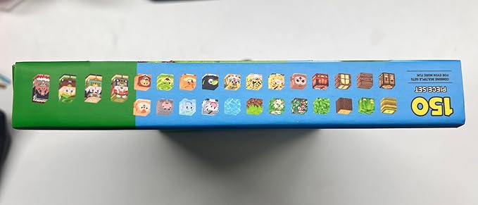 150 Magnetic Blocks – Mine Magnet Game Building Craft, STEM Constructions Toy, Jungle Adventure, Sensory Stacking Cubes Kids Toys, Christmas Birthday Gifts for Boys Girls Age 3-5, 5-7, 4-8, 8-12