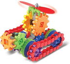 Learning Resources Gears! Gears! Gears! Machines in Motion,116 Pieces, Ages 5+, STEM Toys, Gear Toy, Puzzle, Early Engineering Toys