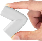 8-Pack Corner Protectors Baby Proof, Furniture Corner and Edge Safety Bumpers, Soft Rubber Foam Cushion Covers, 3M Taped Corner Guards, Baby Child Proofing Pads, Table Corner Protectors, Grey