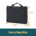 Pamo Babe Travel Crib Lightweight Baby Playard with Mattress Compact Play Yard with Detachable Legs