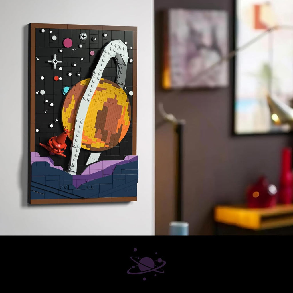 Givenni Art Planetary Exploration Space Building kit, Building Set for Adults, Gift Idea for Sci-Fi and Astronomy Lovers to Build and Hang or Display Freestanding, Home Décor Ideas for Living Room.
