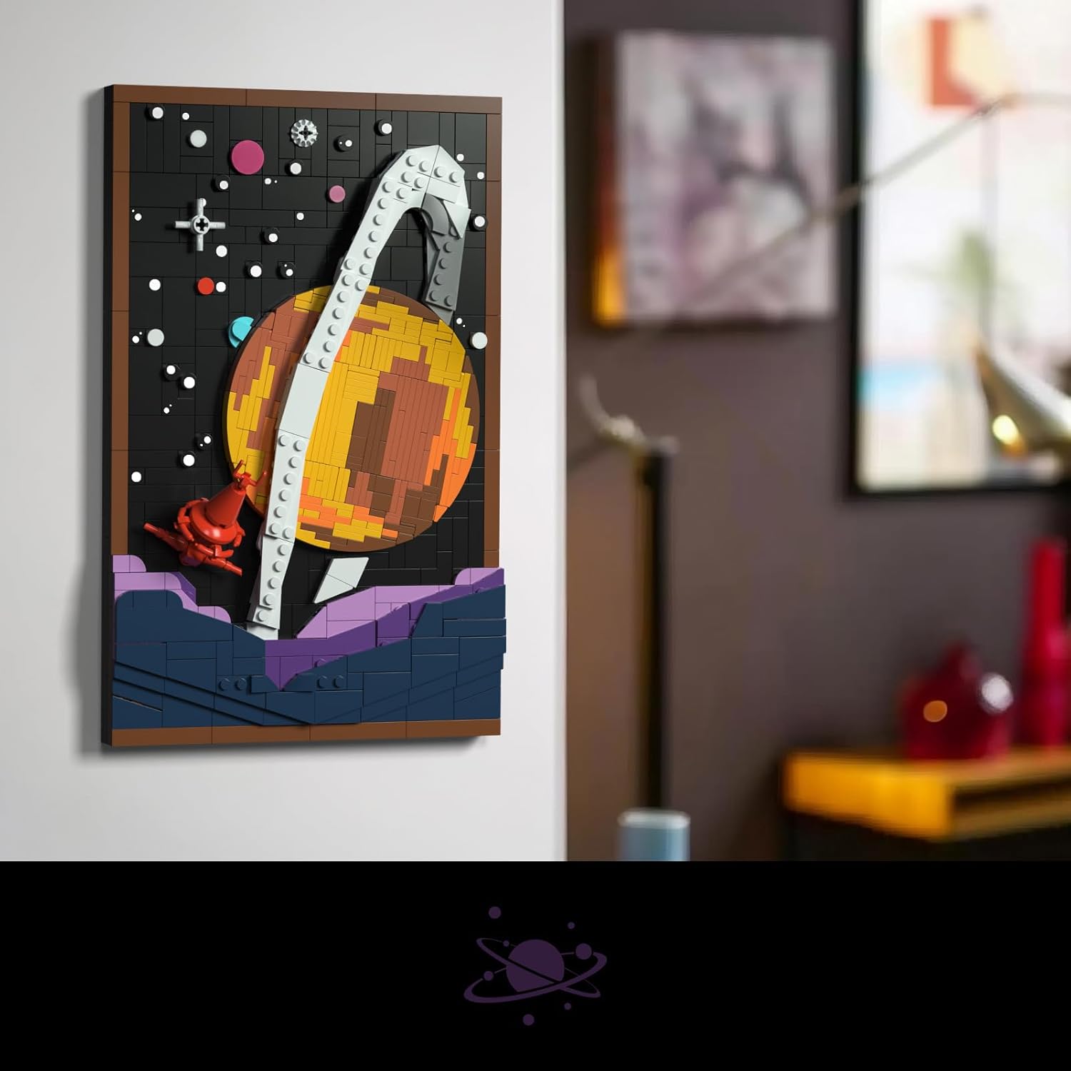 Givenni Art Planetary Exploration Space Building kit, Building Set for Adults, Gift Idea for Sci-Fi and Astronomy Lovers to Build and Hang or Display Freestanding, Home Décor Ideas for Living Room.