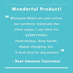 100% Pure Cotton Dry Wipes | 1200 Count | Use Wet or Dry | Soft & Sensitive | Hypoallergenic | Extra Strong & Absorbent | Perfect for Diaper Changes, Runny Noses, Drool, Meal Time & Nursing