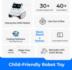 Makeblock Codey Rocky Interactive Emo Robot, Coding for Kids 8-12, STEM Toys Support Scratch Python Programming, Smart Robotics Gift for Kids 6+