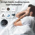Sound Machine Loud White Noise Machine Nonstop Brown Noise Machine 30 Soothing Sounds for Baby Kids Adults Plug in Pink Noise Sleep Machine 36-Level Vol 4 Timer Memory Function for Home Travel Office