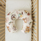 Nursing Pillow Covers 2 Pack, Breastfeeding Pillow Slipcovers Soft and Stretchy, Nursing Covers for Baby Girls Boys Newborn