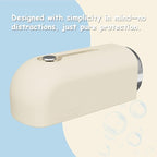 Faucet Cover Bathtub for Baby, Soft Silicone Tub Spout Cover, Faucet Protector for Kids, Bath Spout Guard for Baby, Toddler Tub Faucet Cover, Water Spout Cover for Child Safety, Universal Fit (Ivory)