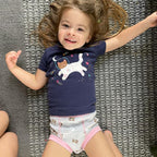 BIG ELEPHANT 10-Packs Training Underwear Absorbent Toddler Potty Trained Pants for Boys and Girls, 12 Months - 9 Years