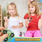 12 Pack Fidget Spinner Toy Bulk for Kids Adults, Metal Tri-Spinner Fidget Set, Hand Spinner for Stress Relief, Easter Birthday Goodie Bag Stocking Stuffers Classroom Prizes for Boy Age 3-12