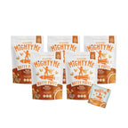 Mission Mighty Me Nutty Puffs Mixed Nut Butter Puffs for Babies + Kids - Pediatrician Developed, Plant-Based Gluten-Free Baby Snack - Peanut, Tree Nut, Cinnamon (6 Pack - 5 Pack Plus Peanut Sample)