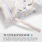 Wet Bag, Wet Dry Bag, Wet Bag for Swimsuit, Travel, Beach, Pool, Diapers, Dirty Yoga Gym Clothes, Makeup Bag, Waterproof Tropical Palm Leaves Decor Jungle Palm Leaf Favors