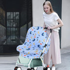 Yoofoss Nursing Cover Breastfeeding Scarf - Baby Car Seat Covers, Infant Stroller Cover, Carseat Canopy for Girls and Boys