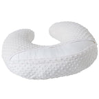 Baby Nursing Pillow and Body Positioner with Premium Slipcover for Breastfeeding for Baby Boys and Girls, Feeding Pillow with Breathable Comfortable Pillowcase (Cloud Dancer)