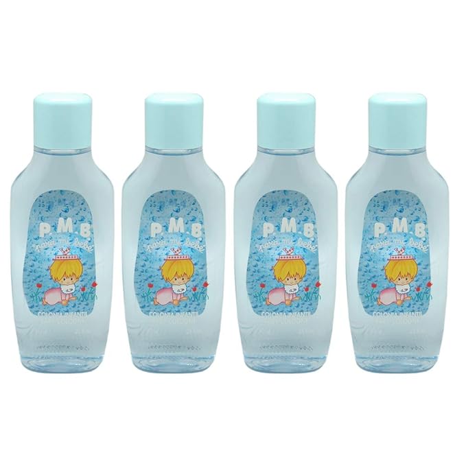 PMB Para Mi Bebe Baby Cologne. Original Scent. Alcohol Free. Gentle and Fresh Fragance for Your Baby. 25 Fl Oz / 750 ml. Pack of 4