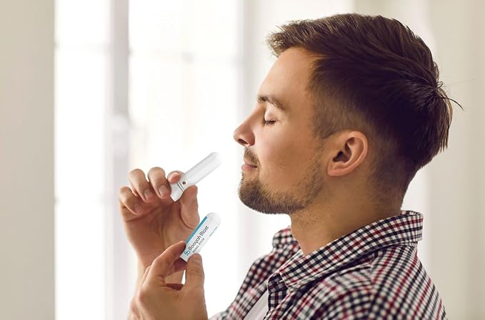 Nasal Sticks, Natural Sinus Inhaler Stick, Menthol Inhaler, Nasal Inhaler Stick 4PK (Winter Chill, Citrus Kick, Lavender Dream, Melon Rush)