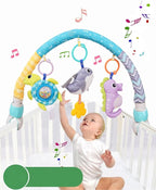 Pau1Hami1ton Car Seat Toys, Stroller Toys,Car Seat Toys for Babies 0-6 Months,3 Month Baby Toys Fit for Crib Bed,Stroller,Car Seat,Baby Gifts.S-19(Whale)