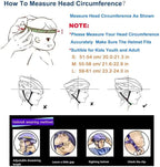 Bike Skateboard Helmet, Adjustable and Multi-Sport for Skate Scooter, 3 Sizes for Adult Youth Kids Toddler