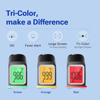 Forehead and Ear Thermometer for Adults and Kids, Fast Accurate Thermometer with Fever Alarm, 1S Reading & Silent Mode, Easy to Use for Baby, Kids & Elderly (Black)