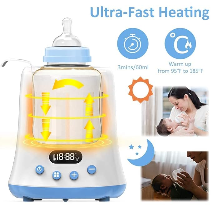 Bottle Warmer Heater Breastmilk Formula: Universal Baby Water Bottle Breast Milk Warm The First Years BPA Free Precise Temperature Control