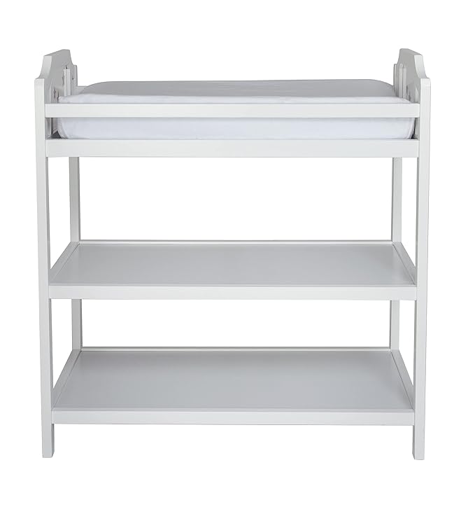 Suite Bebe Celeste Changing Table Safety Rail Included, White