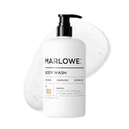 MARLOWE. No. 103 Body Wash 15 oz Pump, Santal, Energizing & Refreshing Shower Gel, Willow Bark & Green Tea Extracts, Cleanses, Moisturizes, Smooths & Nourishes, Warm Amber, Spice & Citron Scent