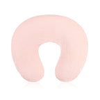 Baby Nursing Pillow Cover, Removeable Breastfeeding Pillow Slipcover, Muslin Nursing Pillow Case for Newborn Boys Girls, Soft Fabric Fits Snug On Infant, Washable & Breathable, Pink (Cover Only)
