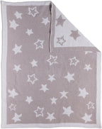 Living Textiles Chenille Knitted Blanket - Grey Galaxy