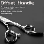 Safety Round Tip Hair Scissors for Kids, Fcysy 6 In Hair Cutting Shears for Children, Stainless Steel Barber Haircut Scissors for Toddlers, Boys & Girls – Safe Hair Trimming at Home