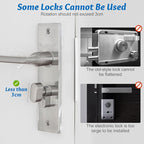 Garneck 3 Pcs Door Knob Safety Cover for Kids Toddler- Plastic Child Proof Deadbolt Protector Reusable Anti-Lock Door Lock Covers for Baby, Easy to Install