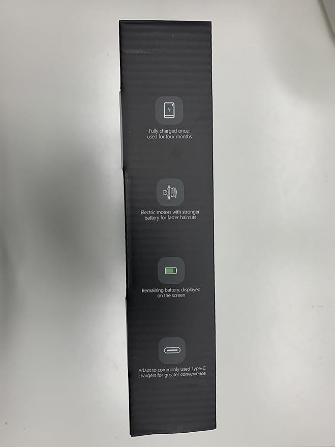 Professional Hair Clippers for Men Cordless Trimmers Kit with LED Display Electric Beard Trimmer for Kid Cordless Beards Trimmer Haircut Grooming Kit Gift for Men Women Barber Kids (Black)