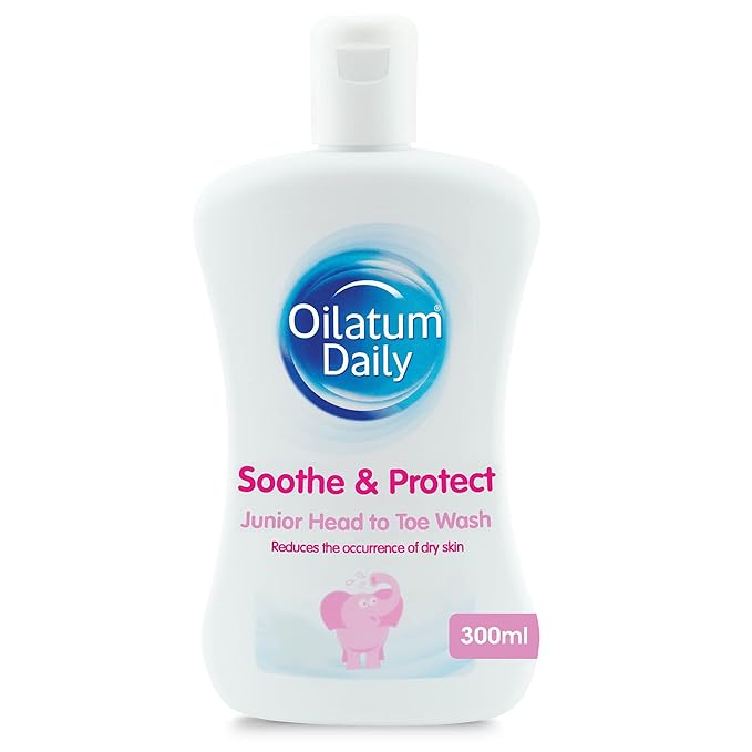 Oilatum Daily Junior Head To Toe Wash for Dry skin, 300 ml