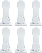 Child Proof Door Lever Lock(6 Pack) - Baby Proofing Door Handle Lock, 3M Adhesive & No DrillingNeed, Minimalist Design, Child Safety Door Handle Locks