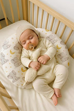 Nursing Pillow Covers 2 Pack, Breastfeeding Pillow Slipcovers Soft and Stretchy, Nursing Covers for Baby Girls Boys Newborn