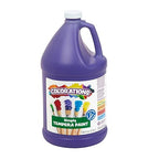 Colorations Paraben-Free Tempera Paint for Kids - 1 Gallon, Vibrant Violet. Non-Toxic and Made in the USA, Classroom Must Haves, Bulk Arts and Crafts Supplies