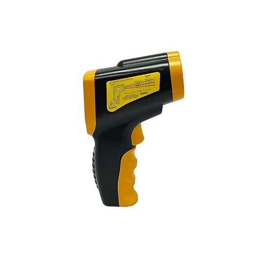 Infrared Thermometer Gun - Digital Food & Surface Temp Gun (-58F to 1022F) for Pizza Oven, Grill, Meat, HVAC, Engine
