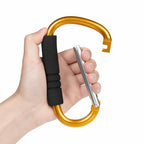 Stroller Hooks by Baby，2 Pack Convenient Organizer Hook Bag Clips to Diaper Bags Orange