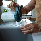 Willow - Go Double Hands Free Breast Pump w/Milk Bags and Glass Milk Pitcher Bundle